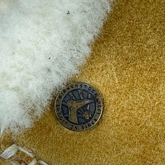 Birkenstock Zermatt Premium Suede Shearling Clogs Mink Suede Sole - Picture 7 of 10